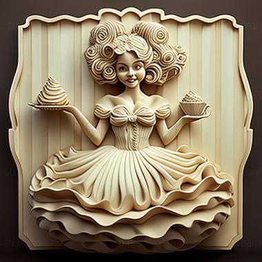 3D модель St Vanilope von Cupcake від Ralph (STL)